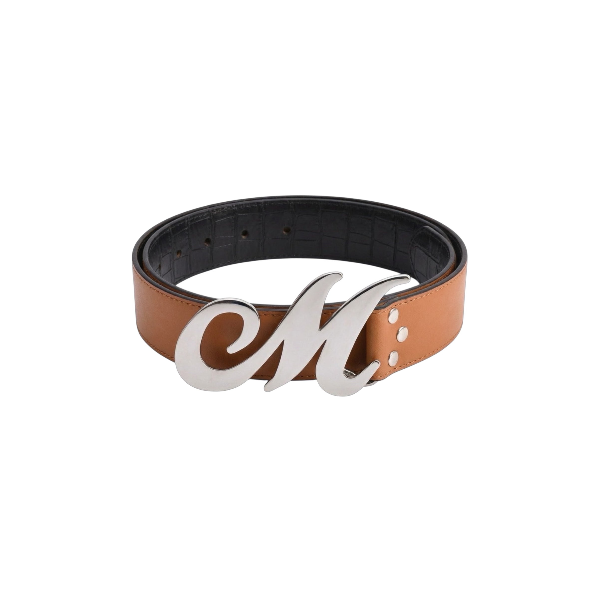 Macheret Signature “M” Belt       2-in-1