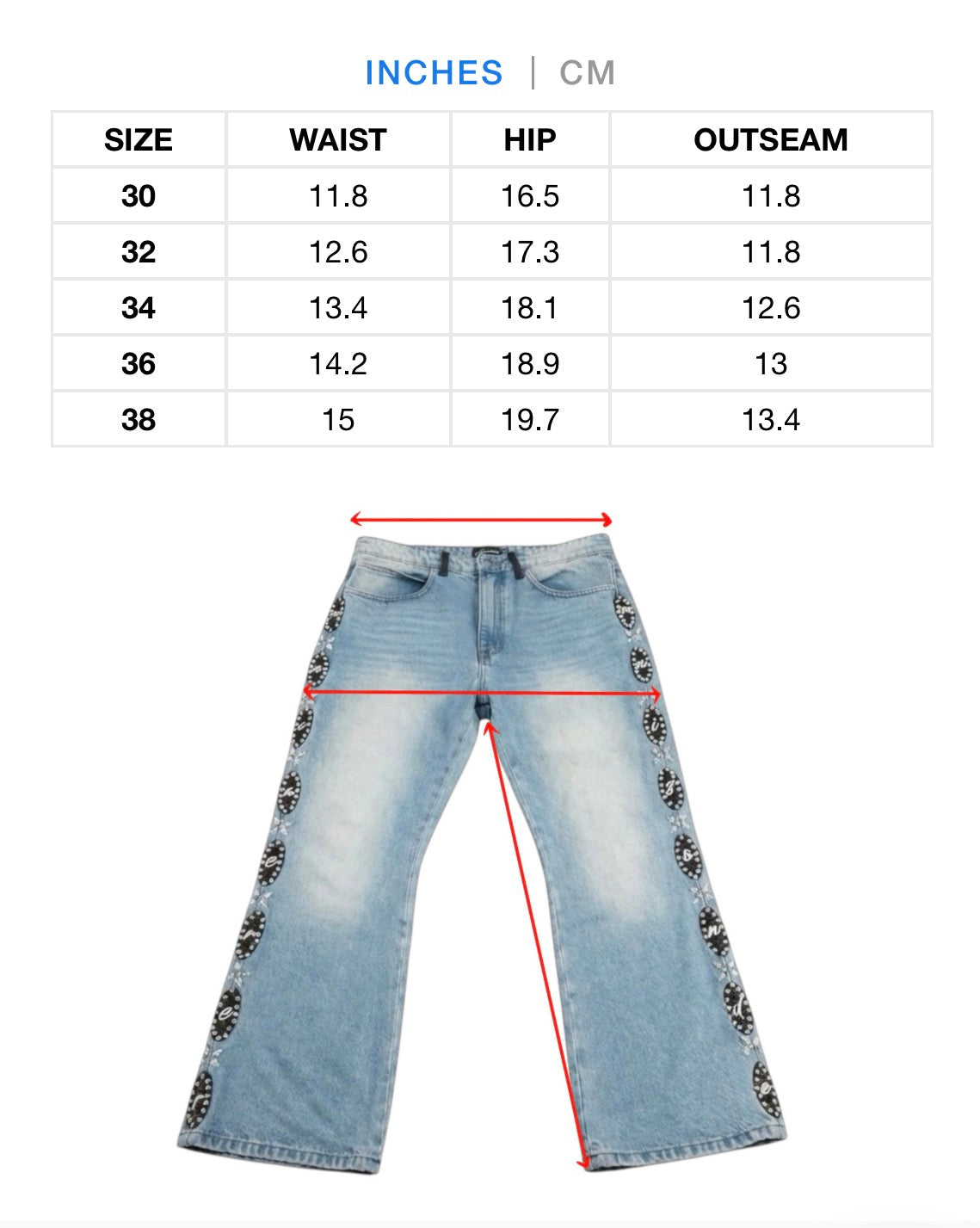 Macheret Studded Denim Jeans