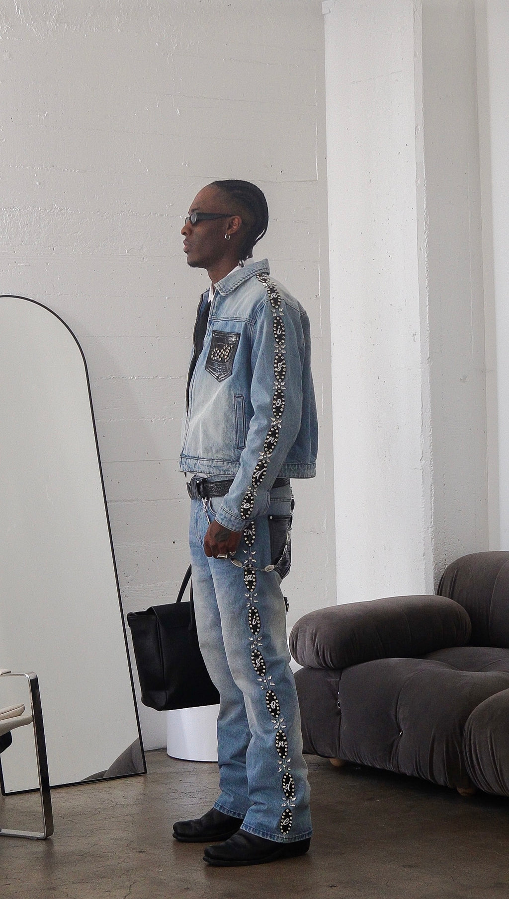 Macheret Studded Denim Jacket