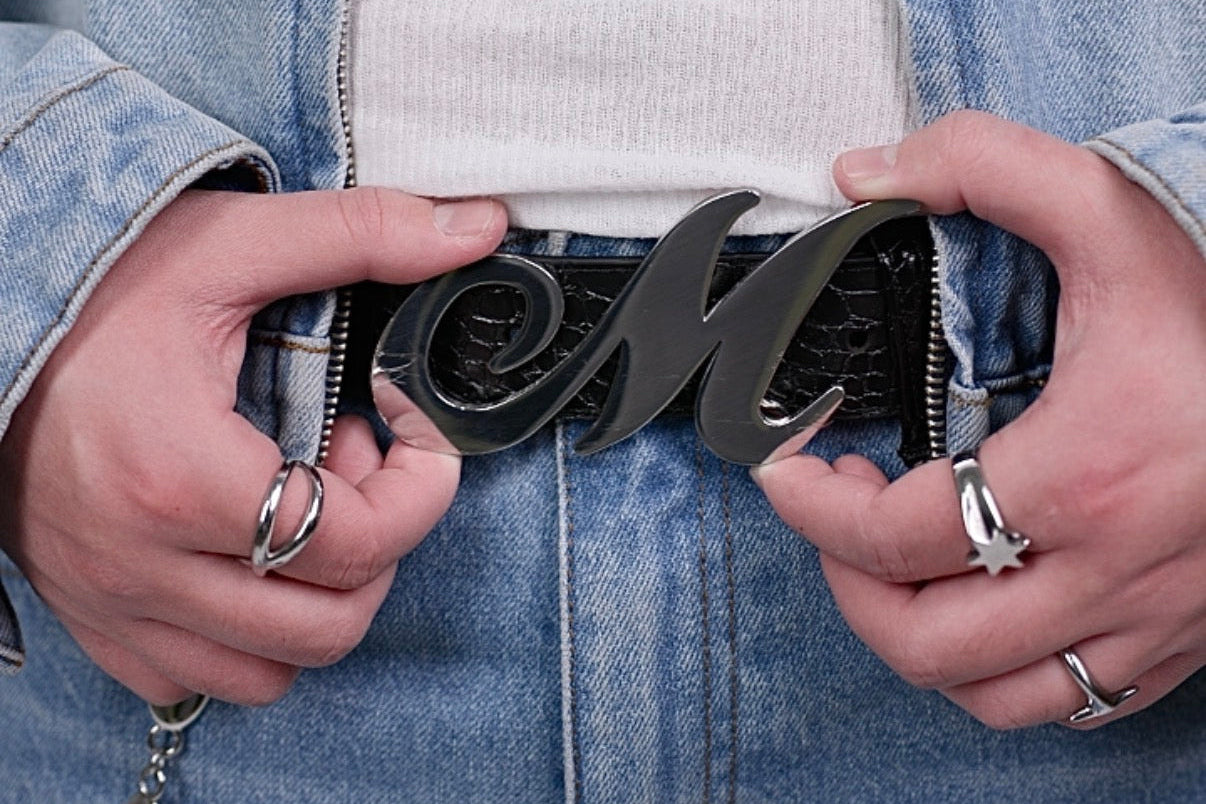 Macheret Signature “M” Belt       2-in-1